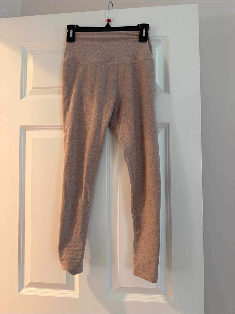 Neutral Tan Leggings - Comfort Stretch Bottoms